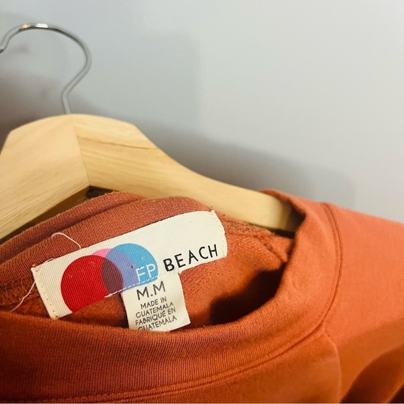 FREE PEOPLE Beach Alexis Oversized Sweatshirt size medium - Picture 7 of 8